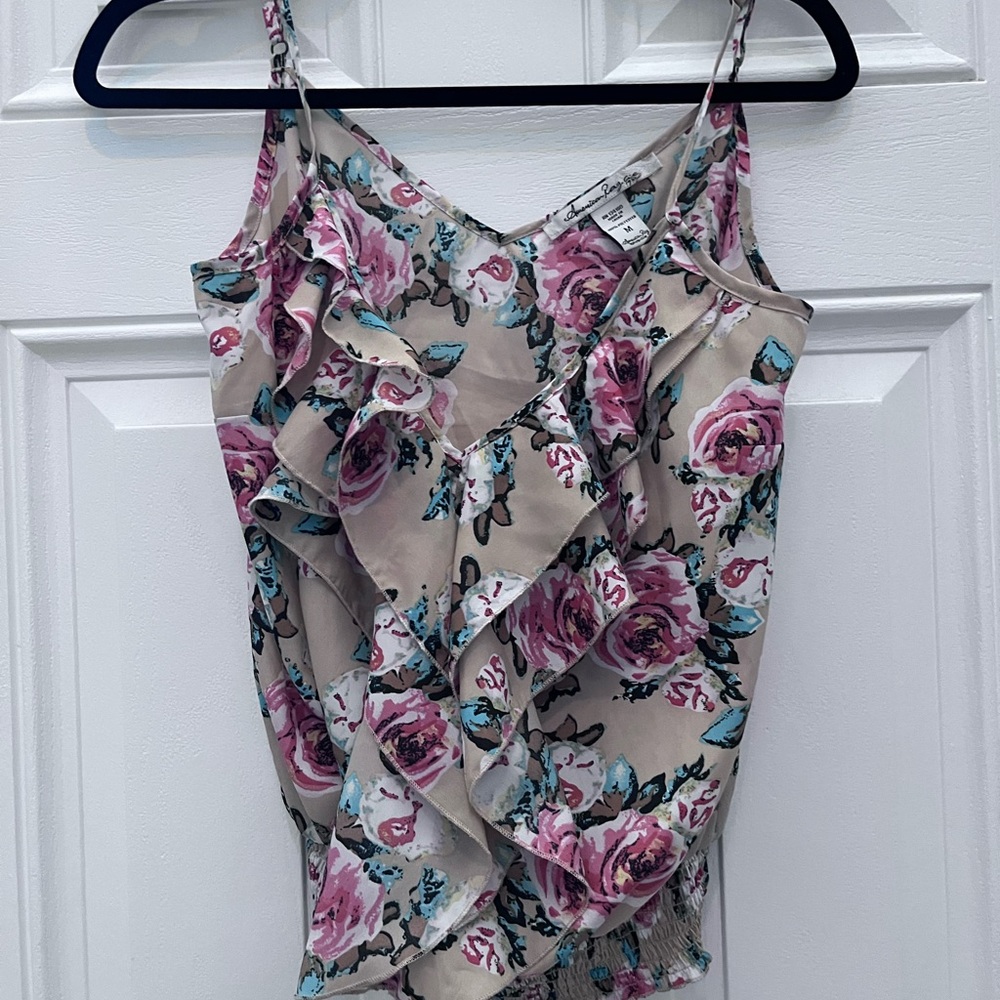 American Rag ruffle tank